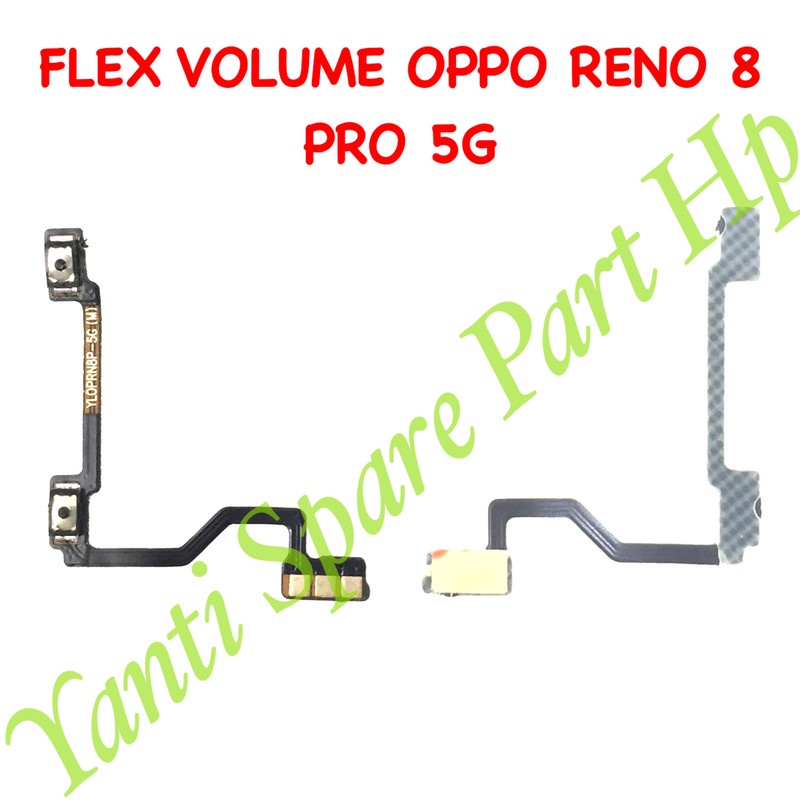 Flexible Volume Oppo Reno 8 Pro 5G Original Terlaris New