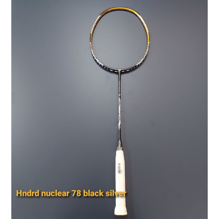 RAKET BADMINTON HNDRD NUCLEAR 78 BLACK SILVER ORIGINAL