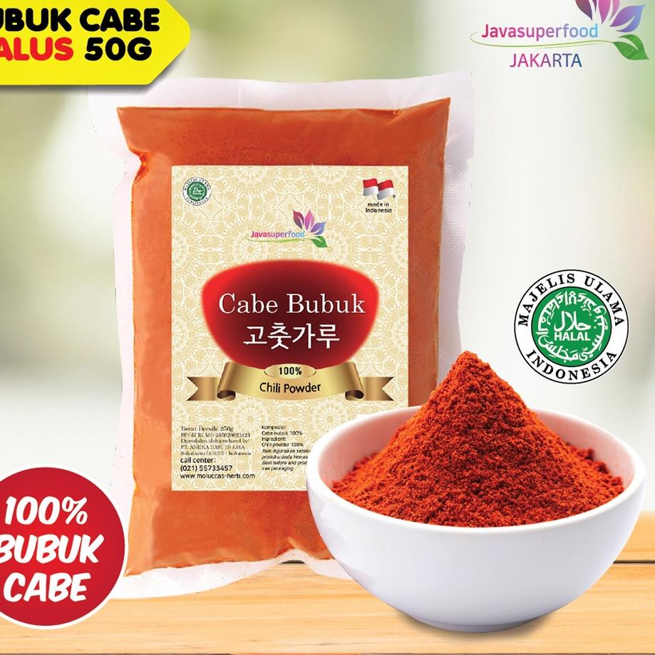 

Terbaru BUBUK CABE HALUS / CHILI POWDER KOREA 50g (PLS)