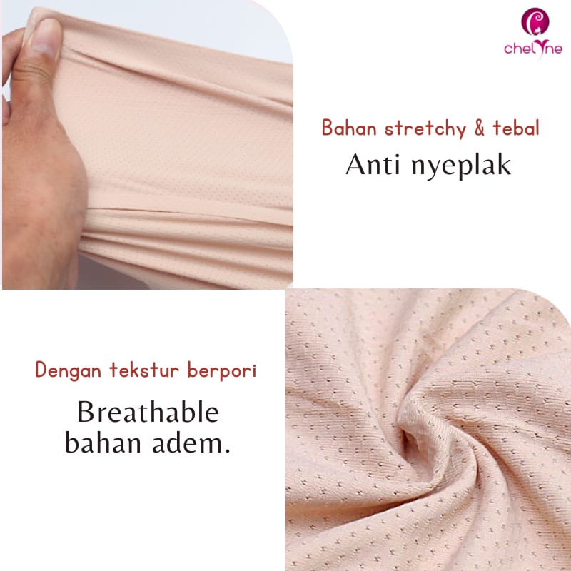 CD Wanita Chelyne V814 Mediumwaist / V9906 Highwaist - Seamless Pori