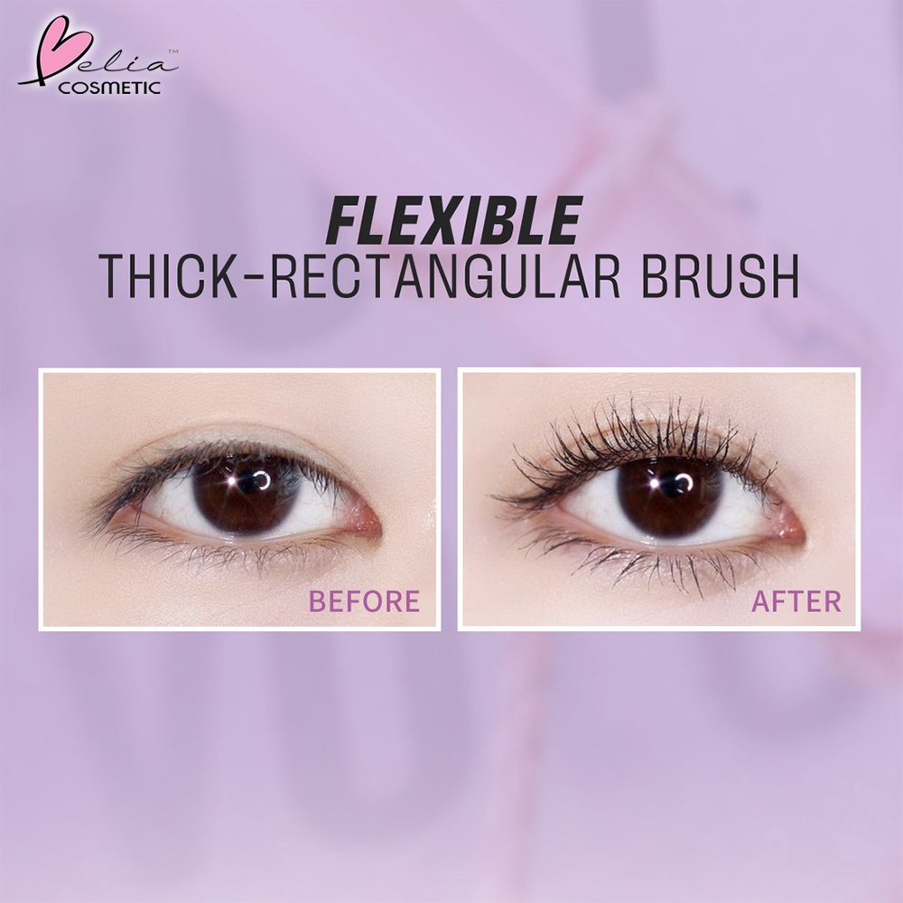 ❤ BELIA ❤ BNB barenbliss Korean Roll To Volume Mascara | Long Lasting Waterproof Smudgeproof | BPOM