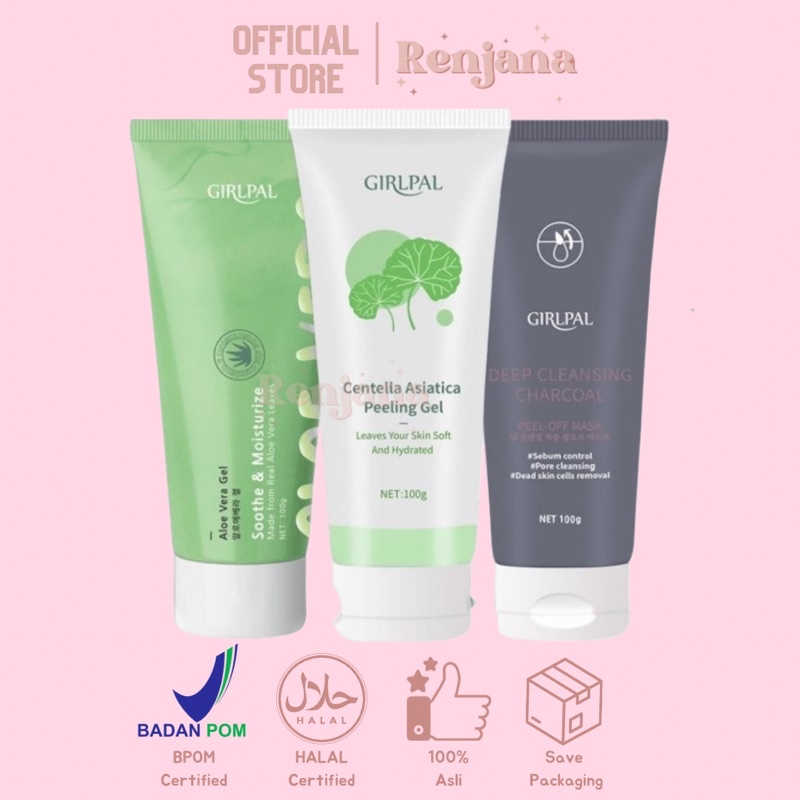 Jual GIRLPAL Centella Asiatica Peeling Gel 100g Shopee Indonesia