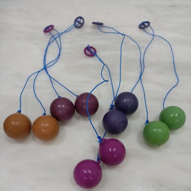 MAINAN BOLA TIK TOK / TEK TEK mainan VIRAL HARGA 1 LUSIN