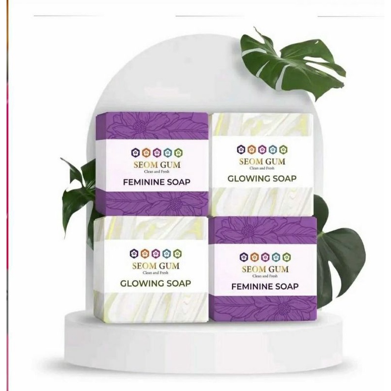 SEOM GUM FEMININE SOAP dan SEOM GUM GLOWING SOAP