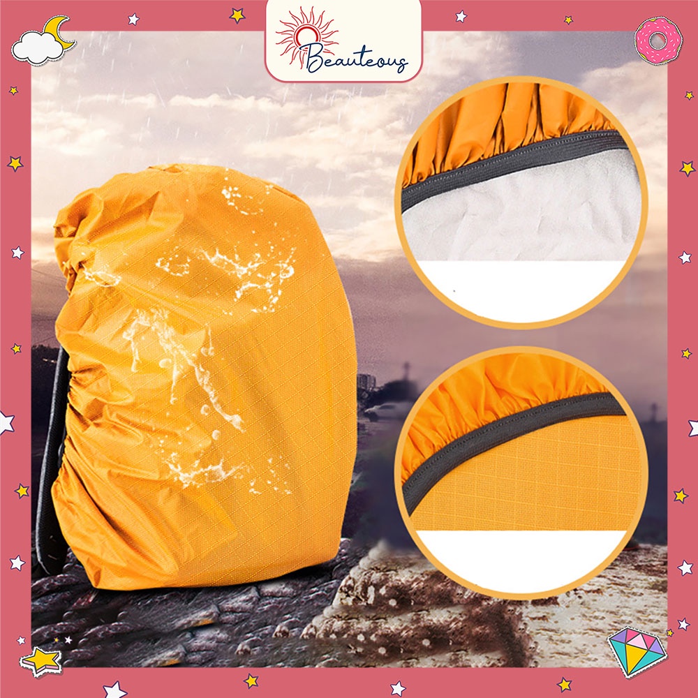 Cover Bag Pelindung Tas Jas Hujan Tas Ransel Backpack Mantel Rain Cover Waterproof