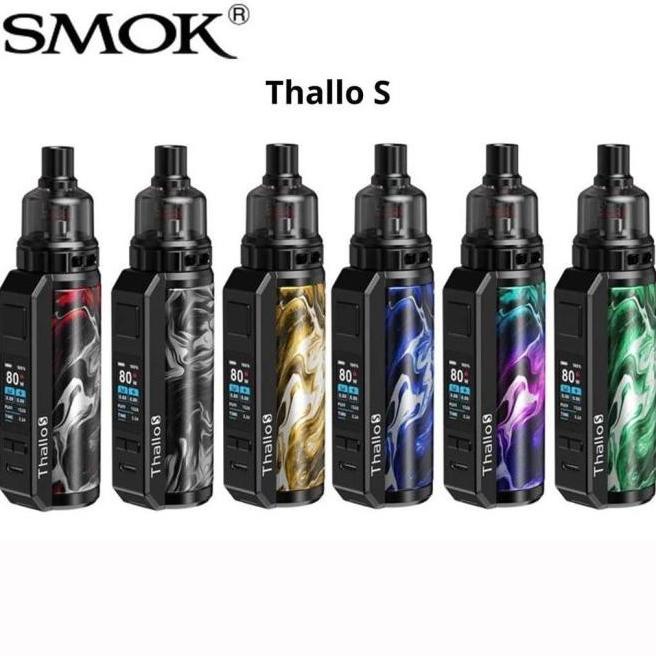 New elektronik tinta READY STOCK PROMO SMOKE THALO S KIT 80W !!!!!