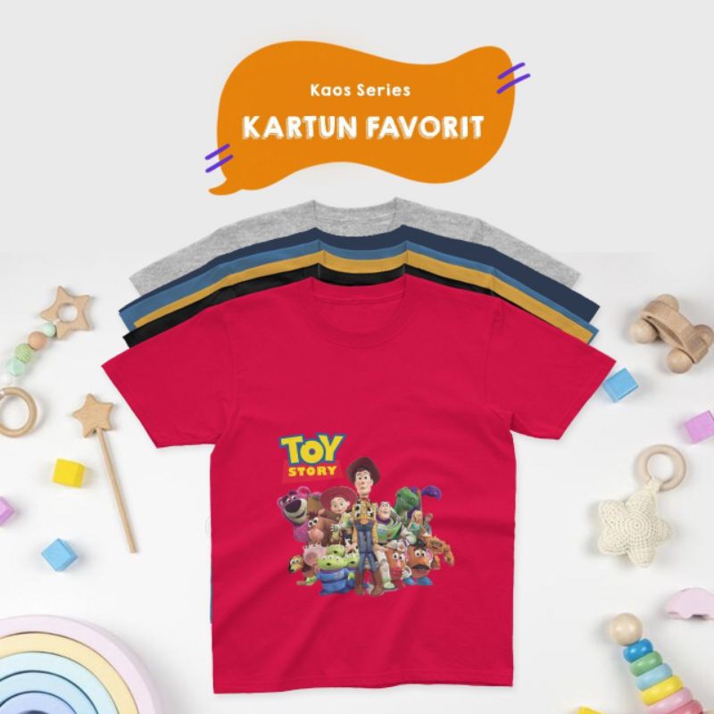 KAOS ANAK TOY STORY