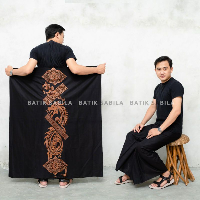 SARUNG batik CAP NAGA UKURAN DEWASA