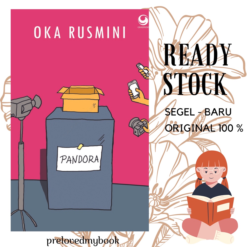 Jual [segel Original] Buku Novel Pandora By Oka Rusmini Shopee Indonesia