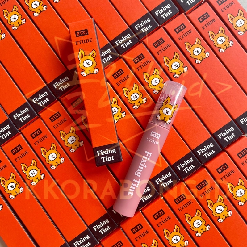 [READY] ETUDE x BT21 Collection Lip Fixing Tint Eyeshadow