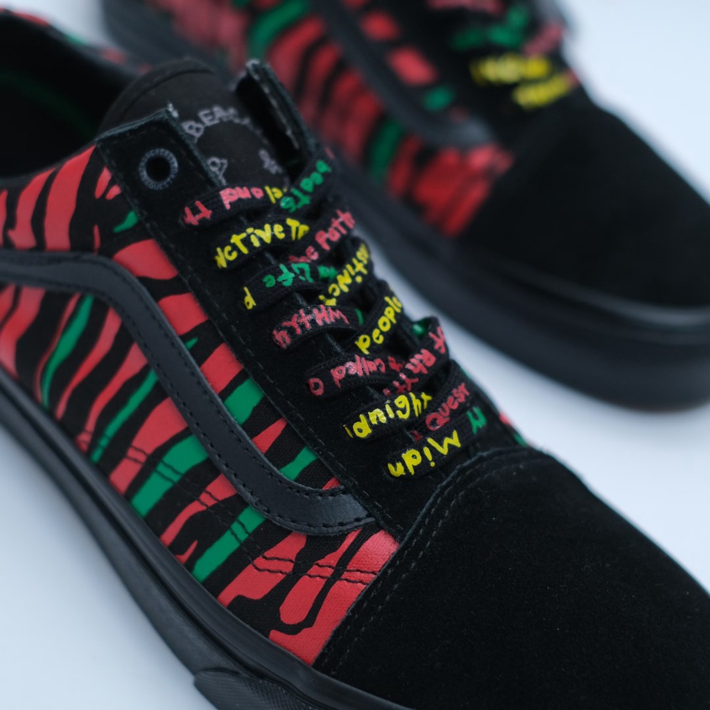 VANS OLDSKOOL x A TRIBE CALLED QUEST &quot;ATCQ&quot; BLACK ORIGINAL 100%