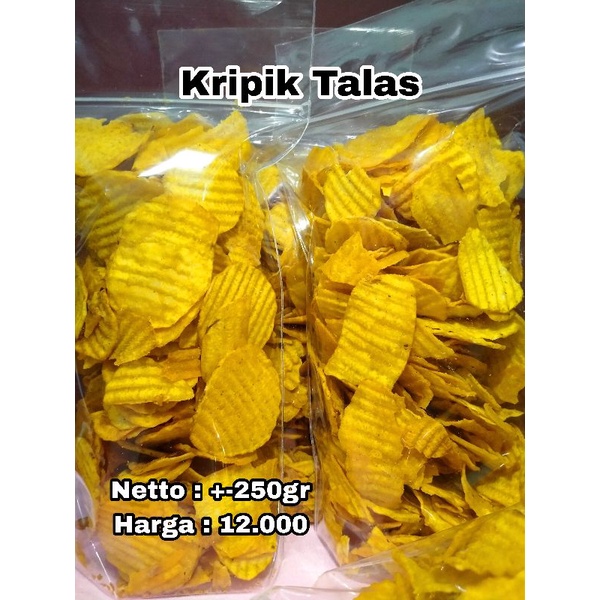 

Kripik Talas Renyah (250gr)