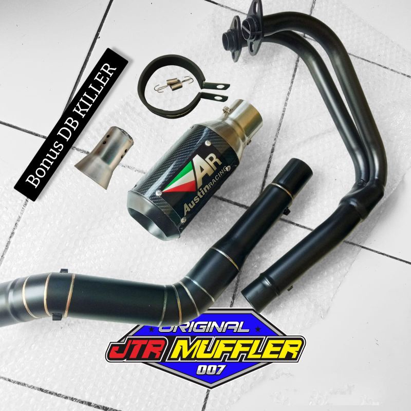 Knalpot Austin racing NINJA 250 FI NINJA 250 KARBU Z250 Ninja RR mono R25 MT25 CBR250RR R15 V3 XSR 1