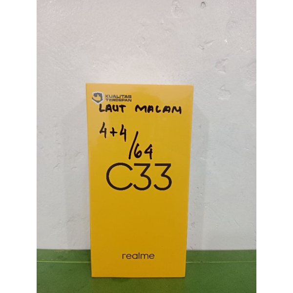 Realme C33 Ram 4+4/64