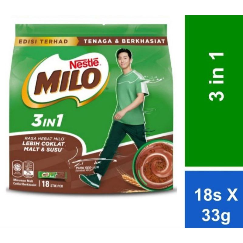 

Milo Stik Malaysia 3 in 1 || Milo Malaysia 18 Stik