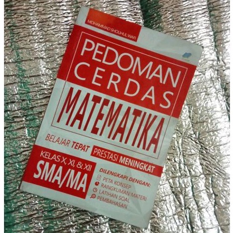 Jual Original Buku Pedoman Cerdas Matematika Sma Ma Buku Materi Mtk Sma Buku Matematika