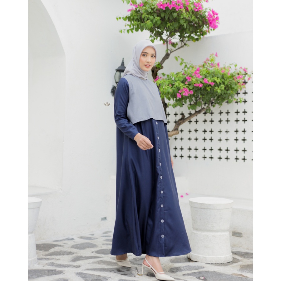 Wimi.id Hanum Dress | Baju Ibu Hamil dan Ibu Menyusui