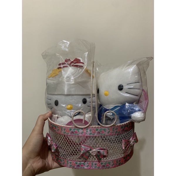 BONEKA PRELOVED MURAH - Hello Kitty Couple