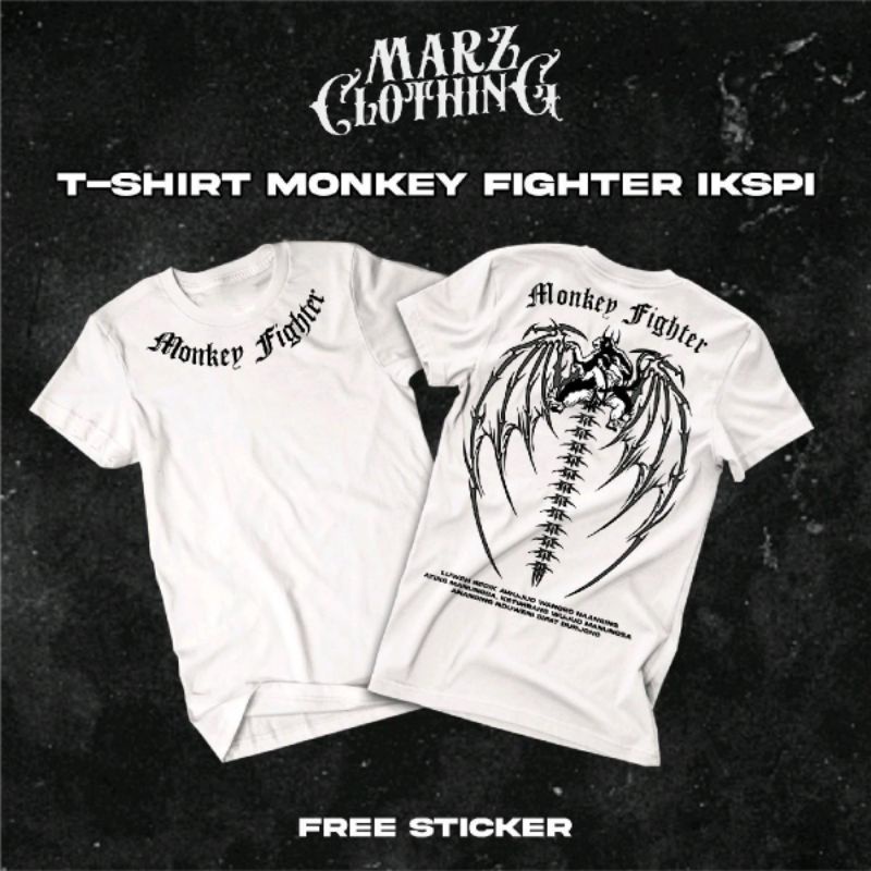 kaos ikspi putih, kaos ikspi, kaos ikspi sayap