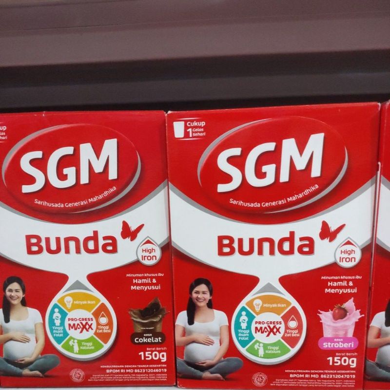 

SGM BUNDA HAMIL COKLAT STRAWBERY 150gr