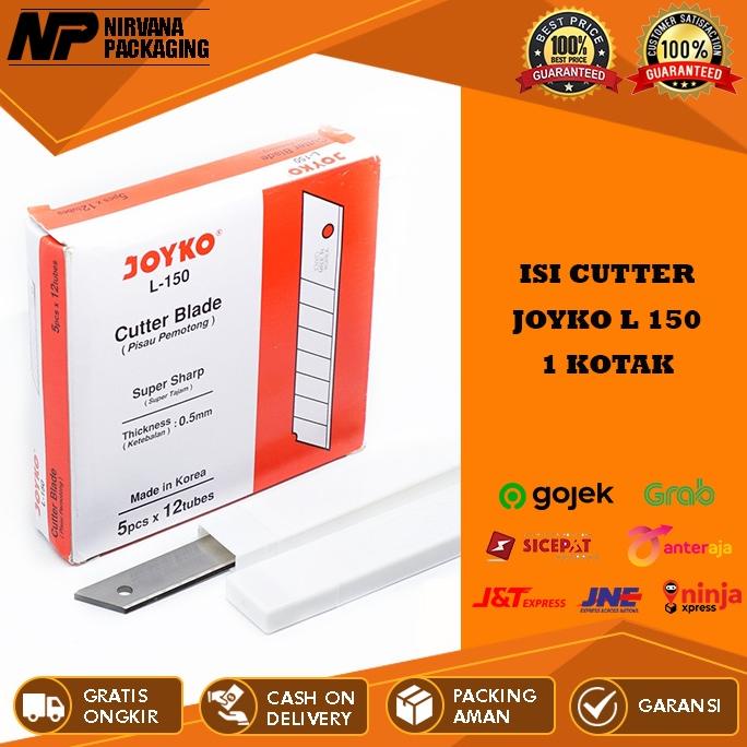 

Paling Top ISI CUTTER CUTER BESAR JOYKO L 150 L150 L-500 REFILL KATER SEKOTAK (12 TUBE)