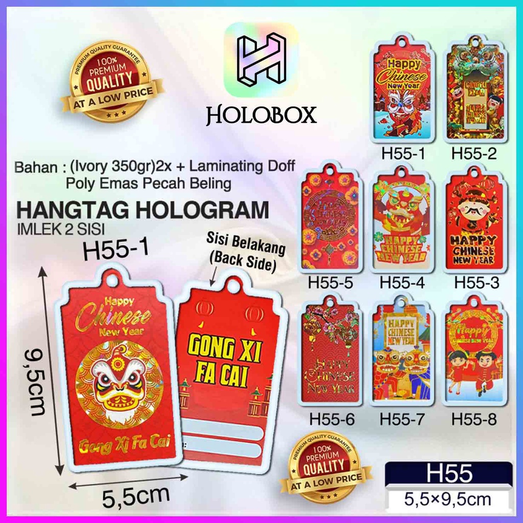 

Hangtag|Hangtag Imlek|Hangtag Chinese New Year|Hangtag Gong Xi Fa Cai - H55