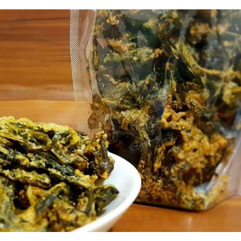 

keripik daun singkong