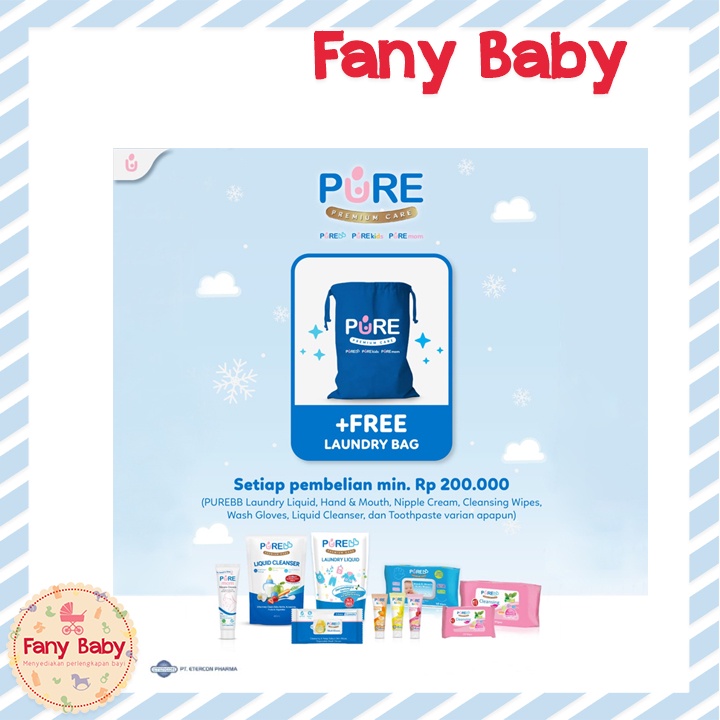[HADIAH PRODUK] TIDAK UNTUK DIJUAL // FREE LAUNDRY BAG PUREBB