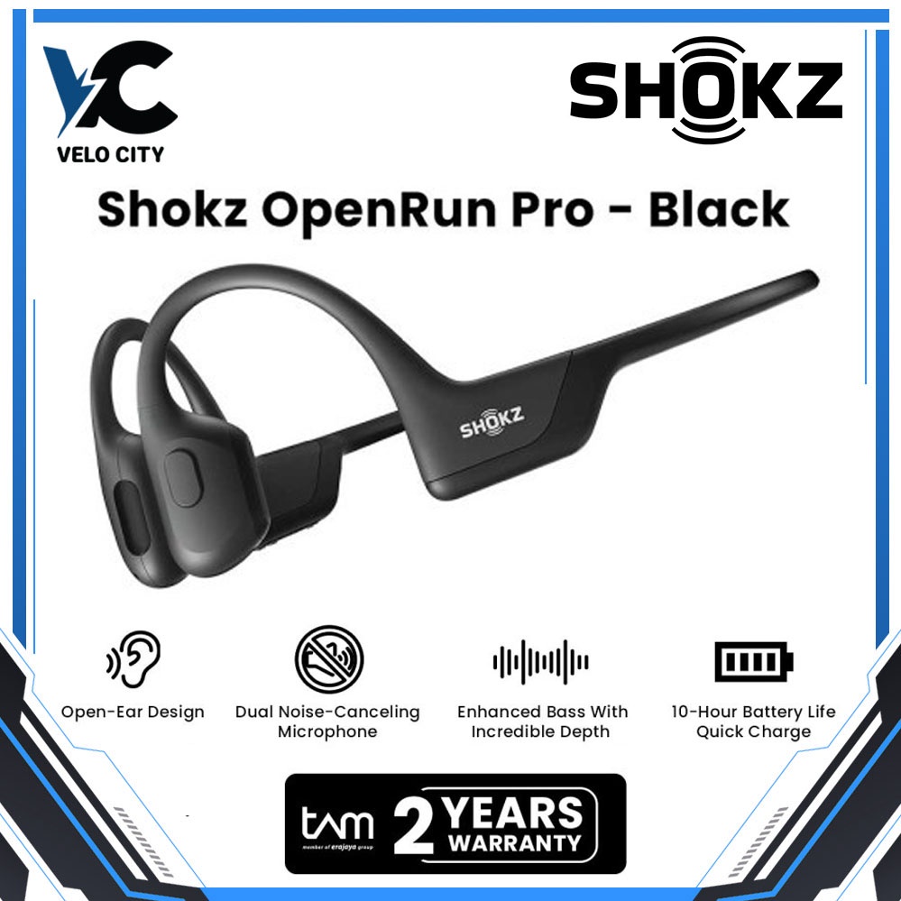 Shokz Openrun Pro Open Ear Sport Headphone - Garansi Resmi