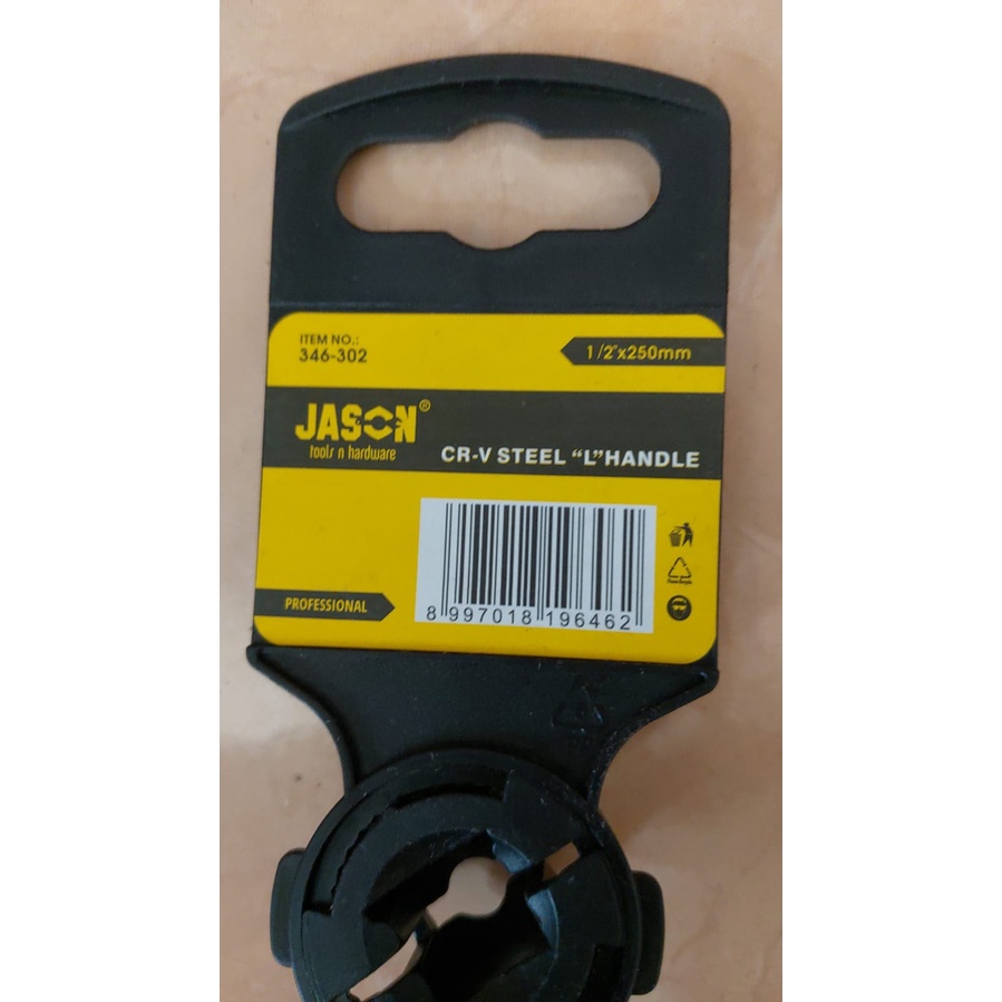 STANG SOCK L SATIN CR-V 1/2&quot;x250mm JASON (346-302)