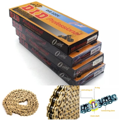 RANTAI GOLD 520 HS - 130 L GOLD er6 ninja250 tiger ninja 250 fi karbu z250 zx25r cbr250rr r25 ninja2