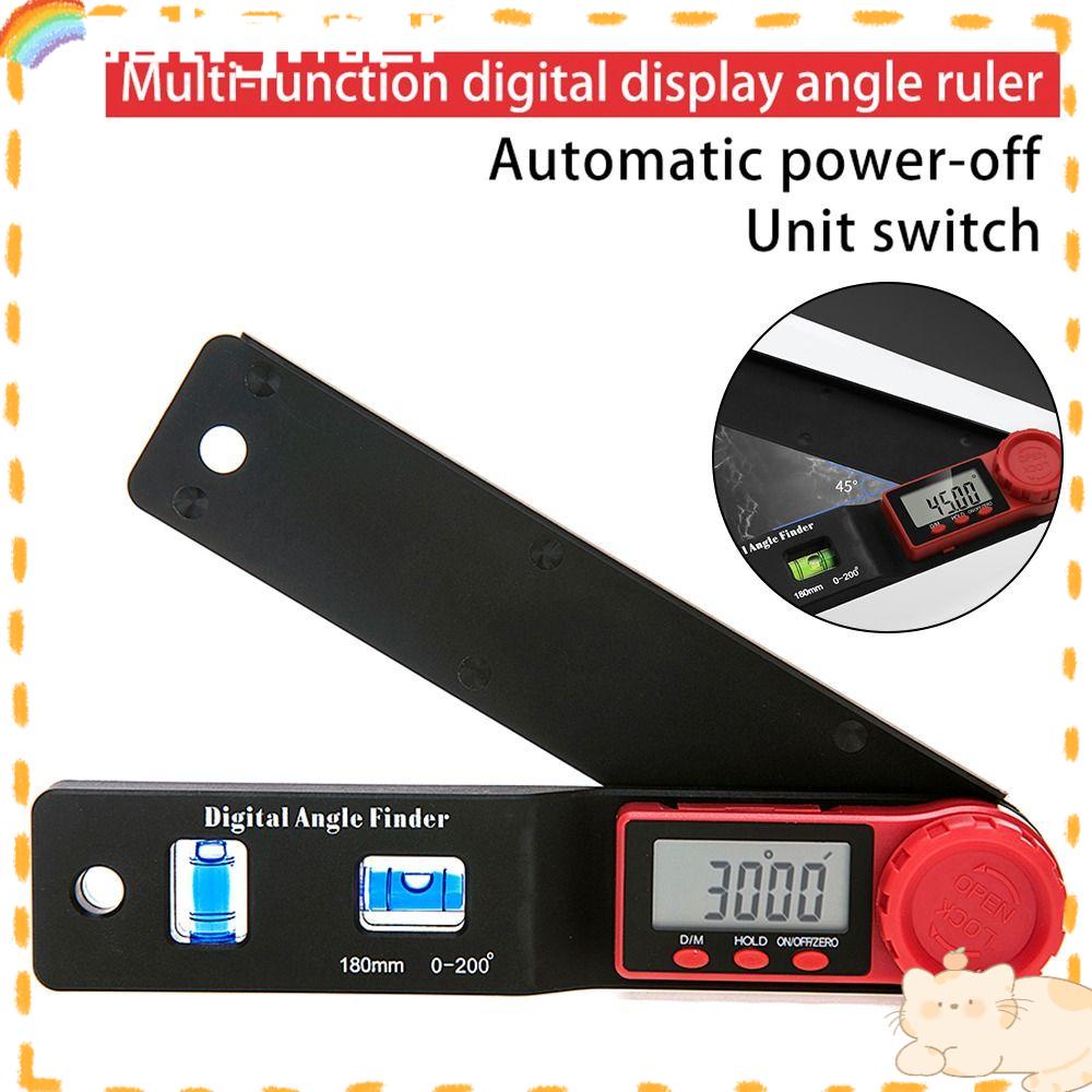 Solighter Digital Instrumen Sudut Inclinometer Profesional 2in1 Measuring Angle Detector