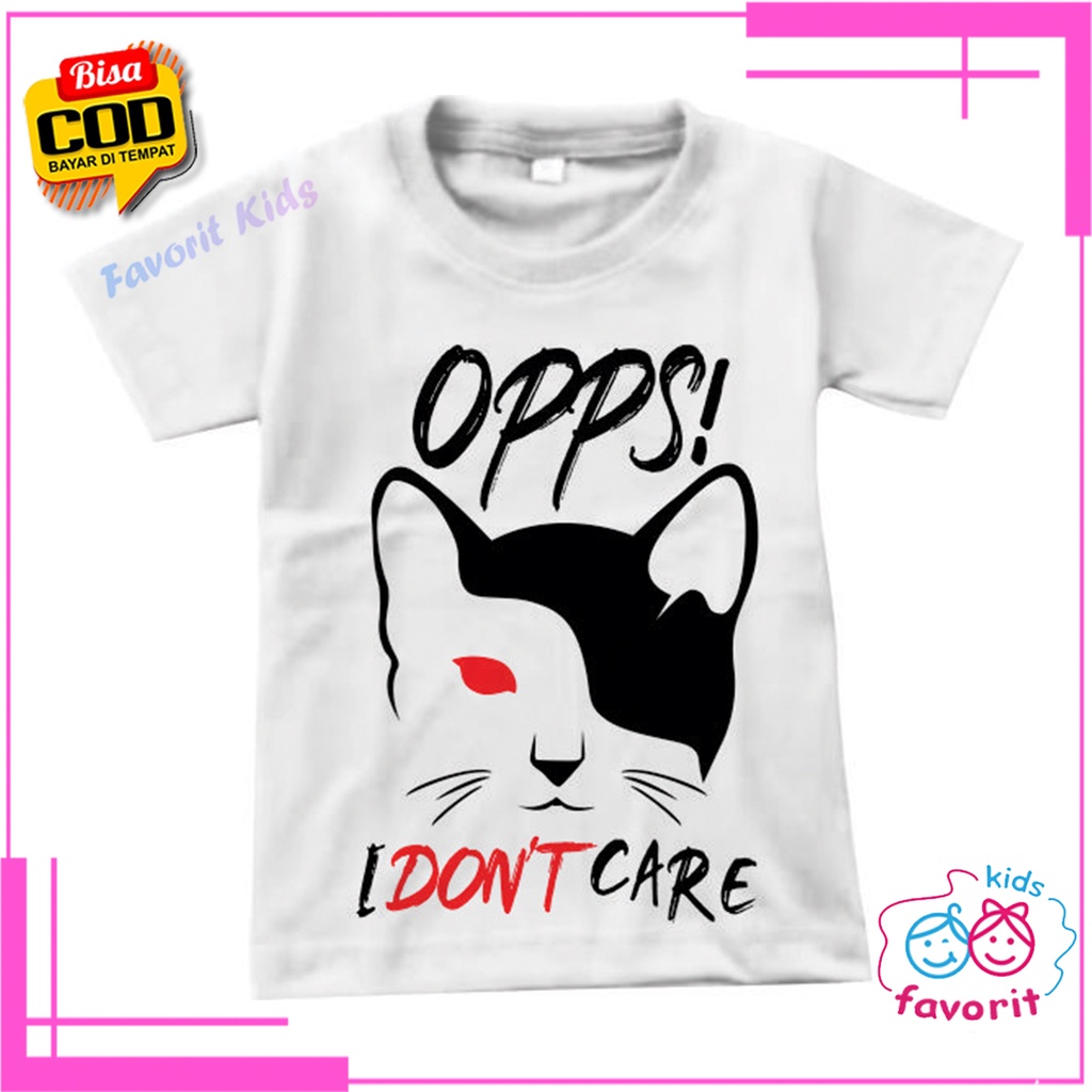 baju Kaos atasan anak laki laki dan perempuan lengan pendek || baju anak motif kartun