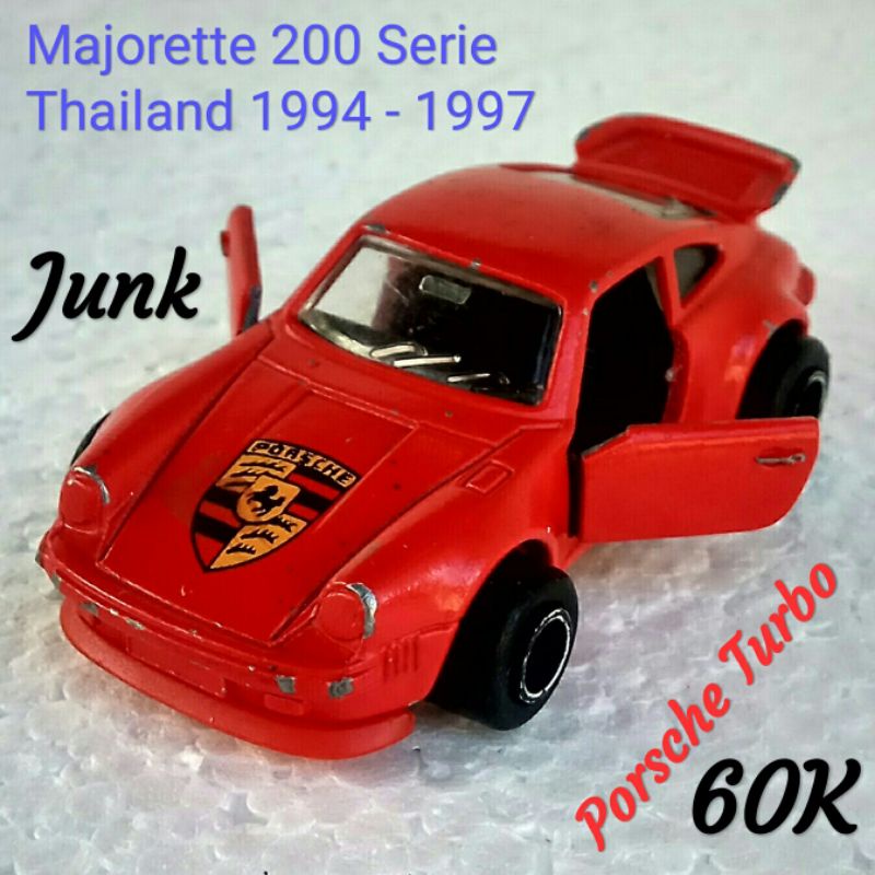 Majorette Porsche Turbo Merah