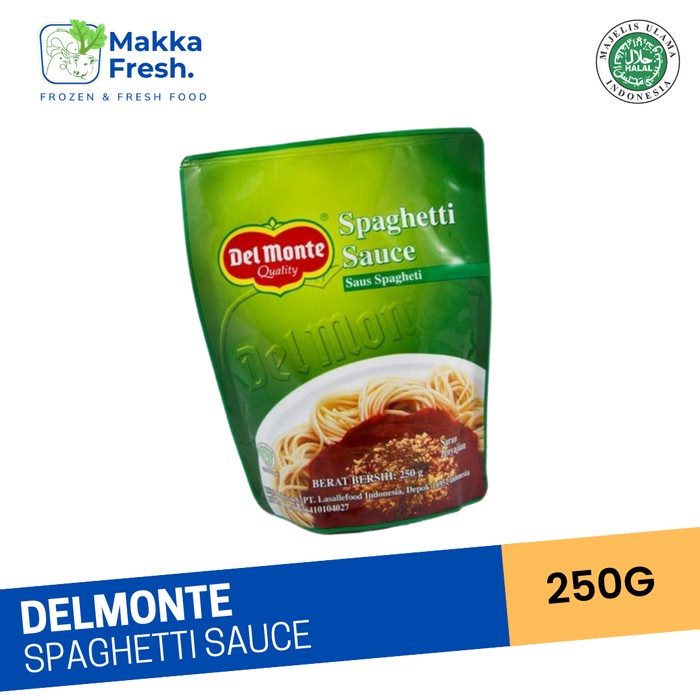 

DELMONTE SPAGHETTI SAUCE 250GR