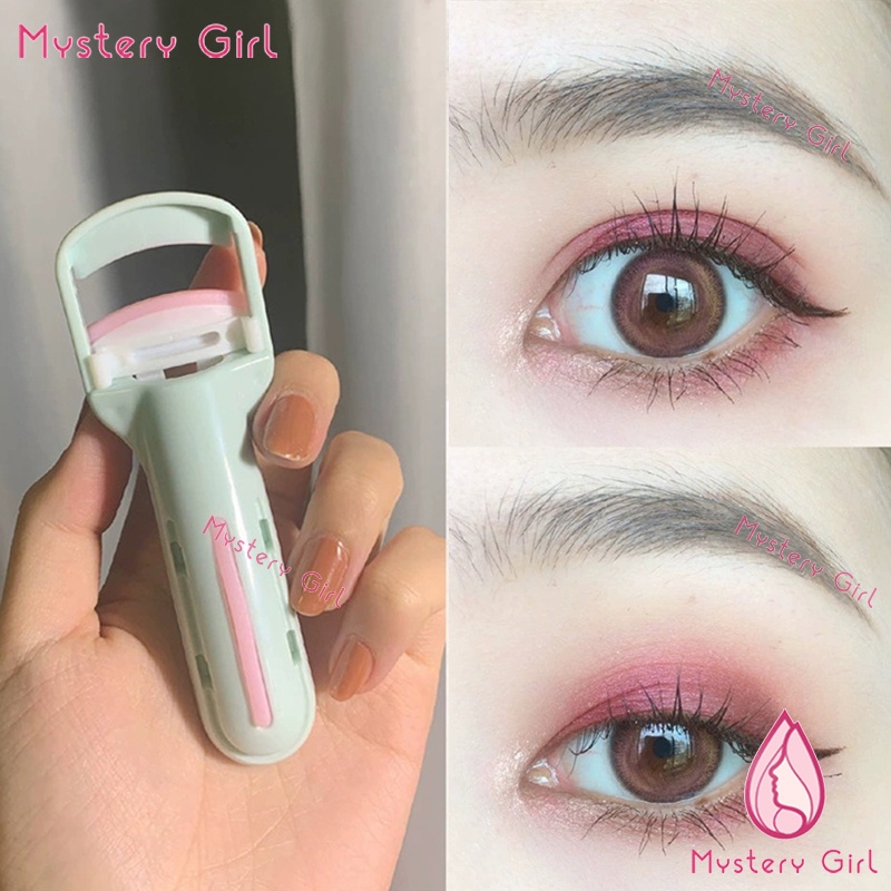 Mysterygirl - Pencepit Bulu Mata / Penjepit Bulu Mata / Eyelash Curler / Pelentik Bulu Mata Jepitan Bulu Mata Tahan Lama Portable Eyelash Curler