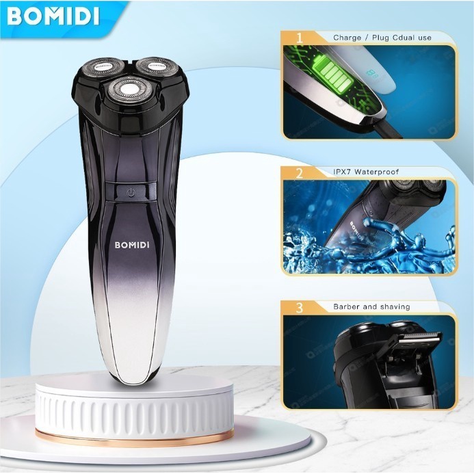 Cukuran Alat Cukur Kumis XIAOMI Mijia 360 Degree Electric Shaver