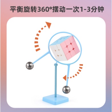 Stand Rubik Cube Balance Balancing Dudukan Rubik Gyroscope