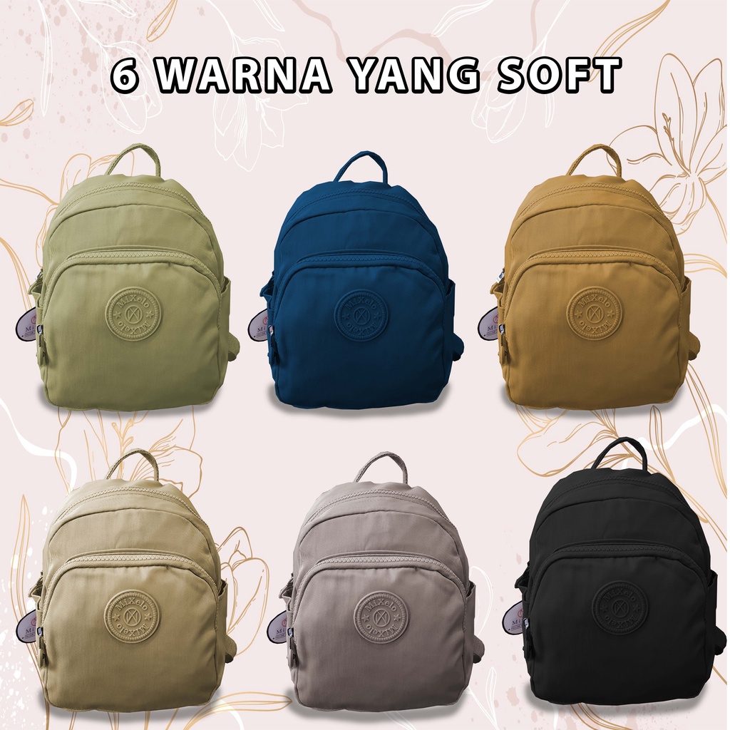 Tas Ransel KP#0317 Import Wanita 3 Ruang - Tas Wanita - Backpack Import High Quality - MOJI