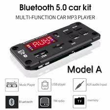 MP3 modul bluetooth 12V dilengkapi amplifier 2x25watt