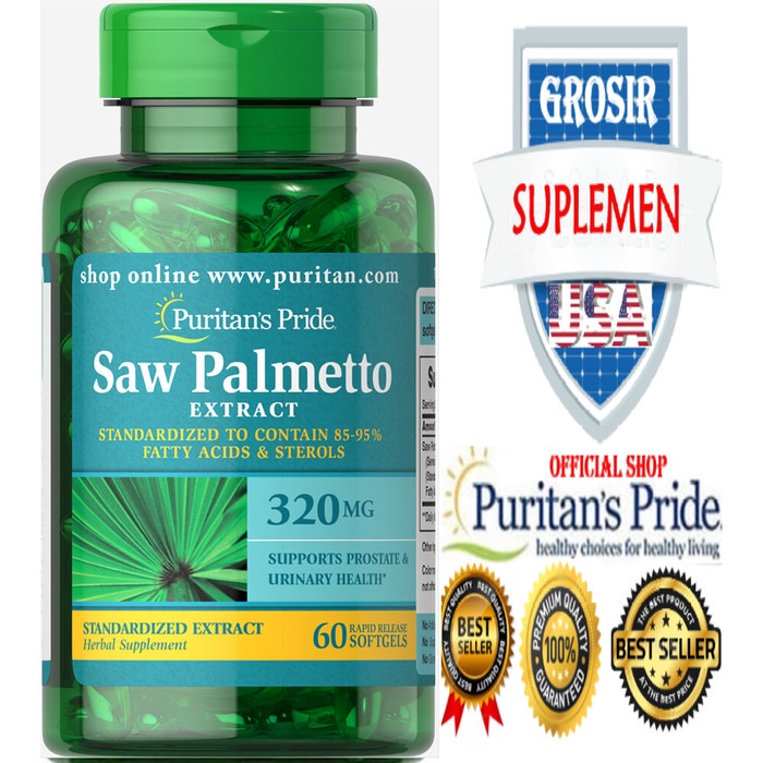 Hairvit Vitamin Prostat Penyubur Rambut Saw Palmetto C D3 E Calcium Melatonin