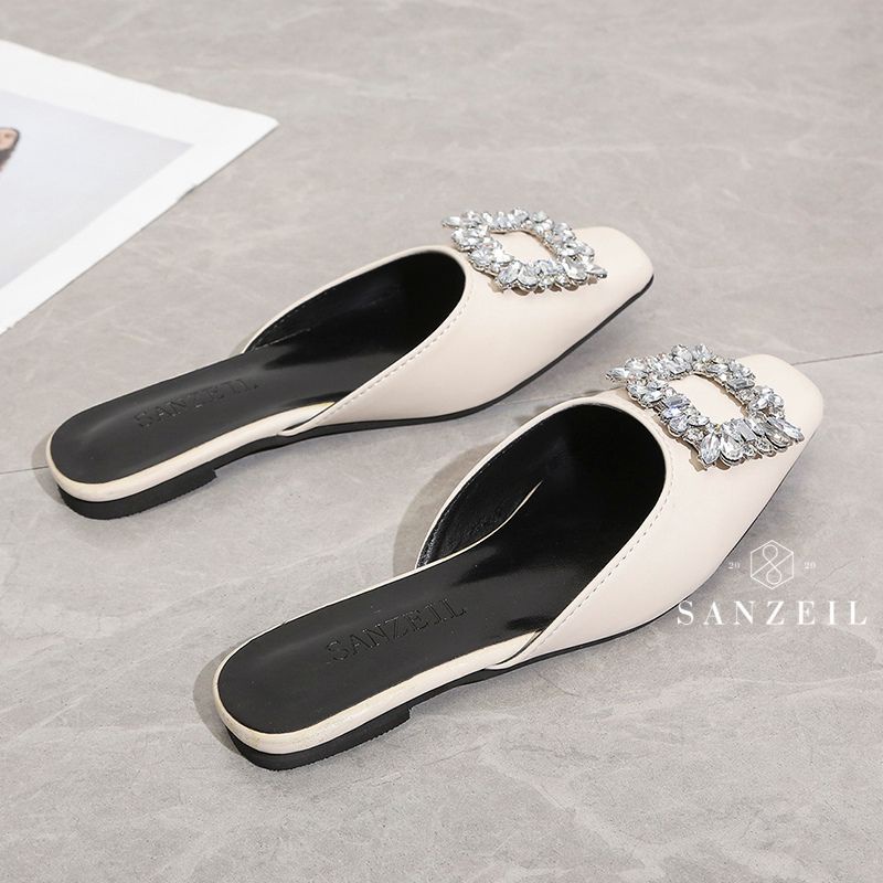 COD BAYAR DITEMPAT !!! 2030 Sandal Wanita Mules Slip On