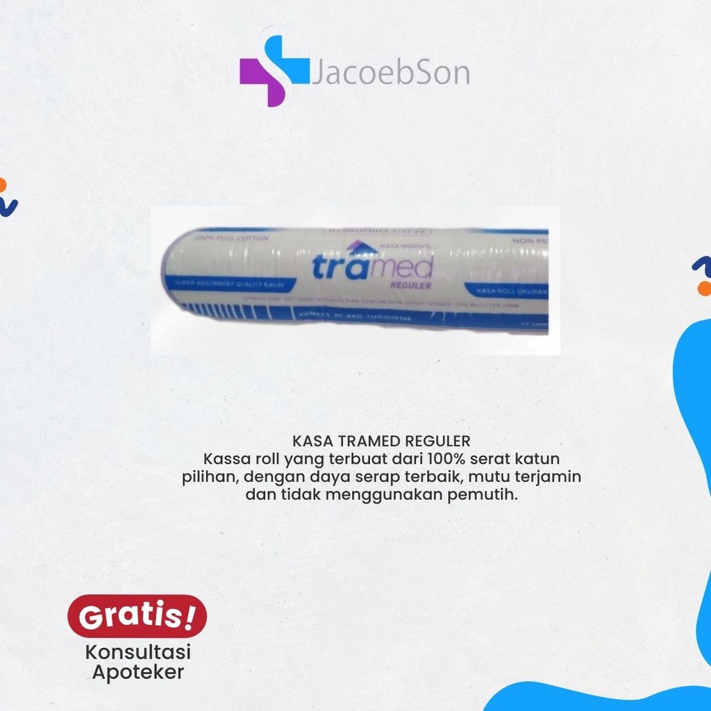 KASSA TRAMED 40X80 CM REGULER