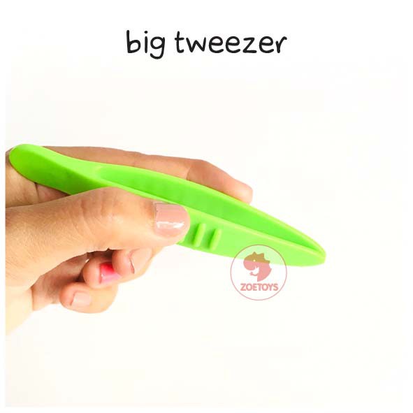 Zoetoys Light Scooper + Big Twezeer | Fine Motor Tool capitan waterbeads penjepit pompom