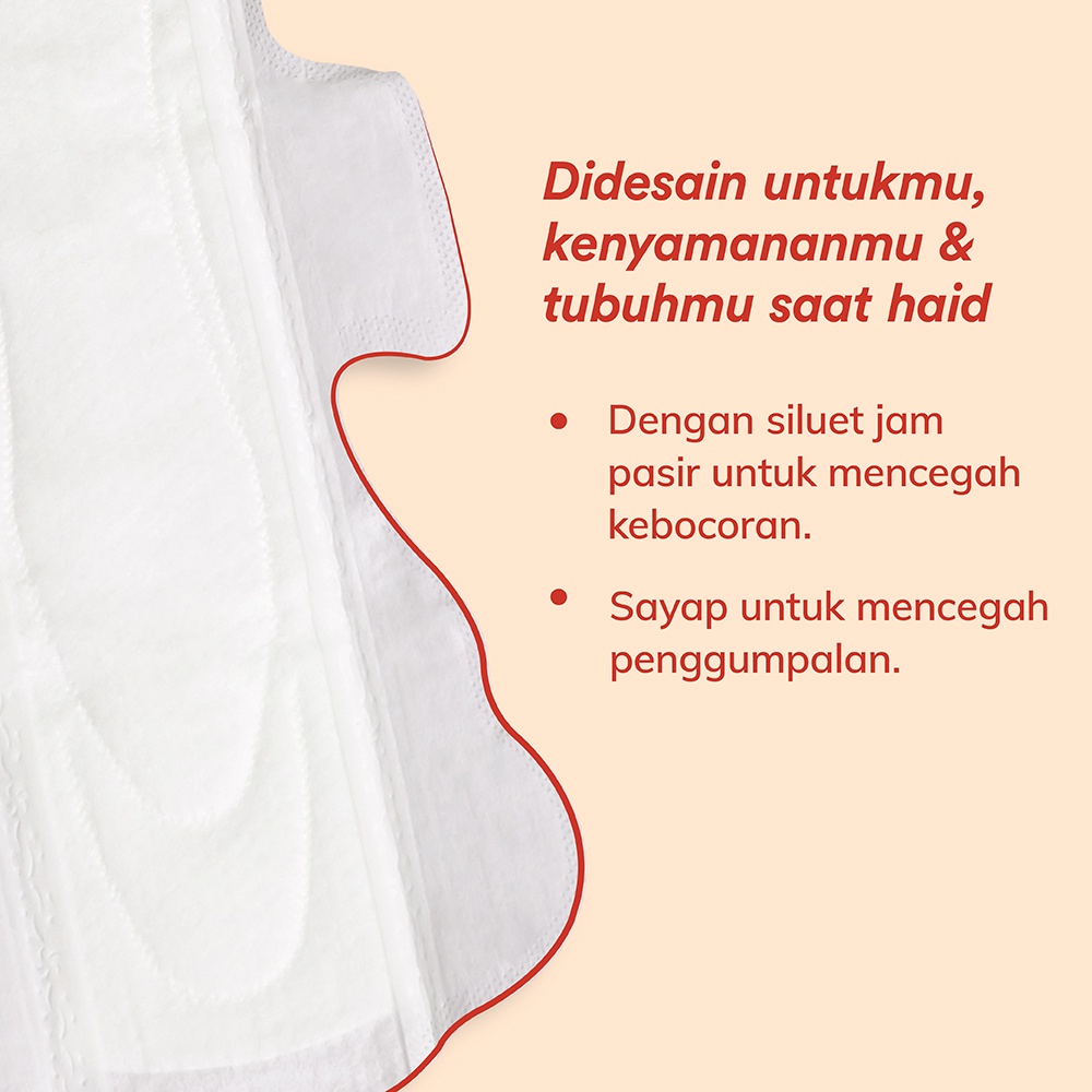 BLOOD CORN PADS - PEMBALUT DARI JAGUNG, BEBAS GATAL, ULTRA-THIN 2MM