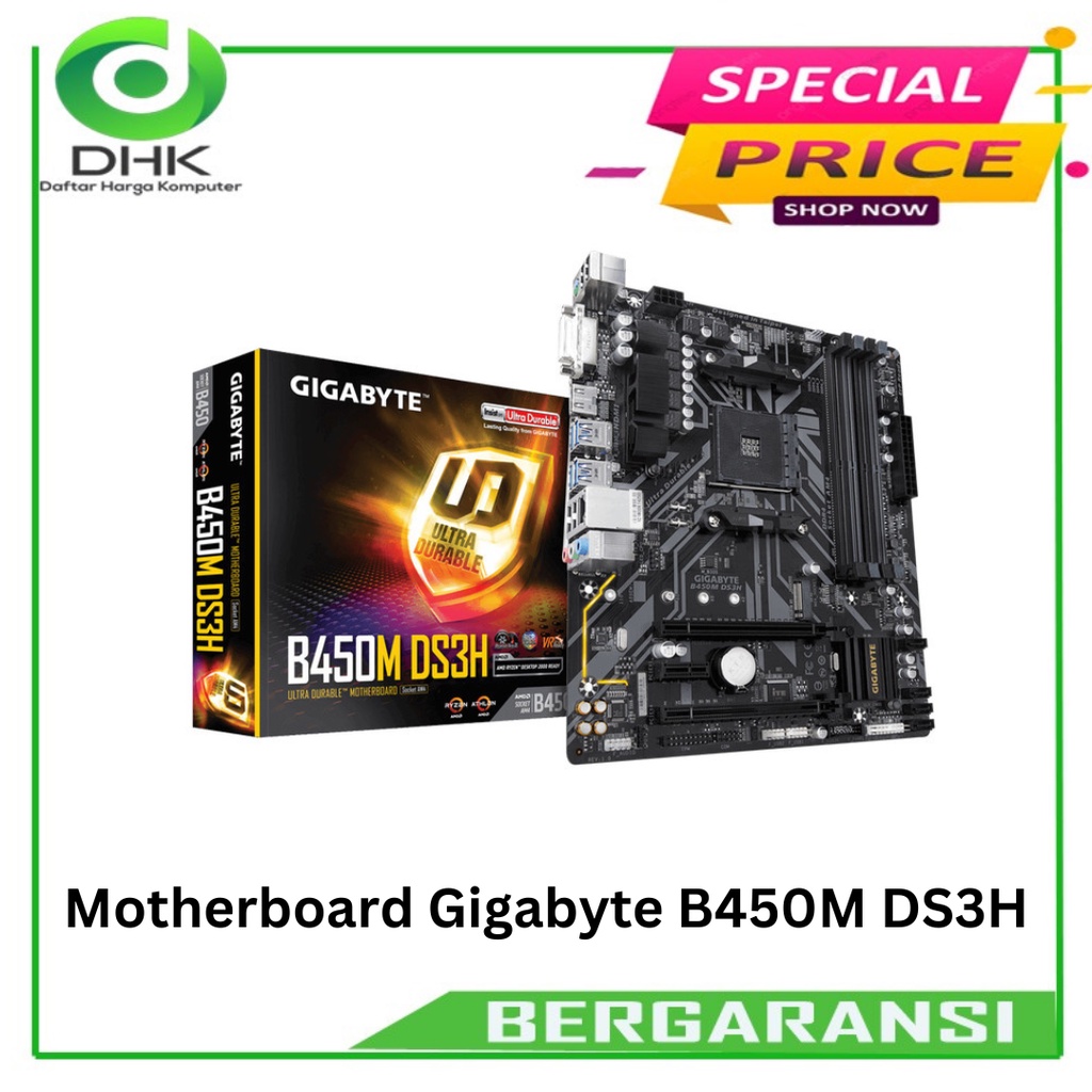 Motherboard Gigabyte B450M DS3H
