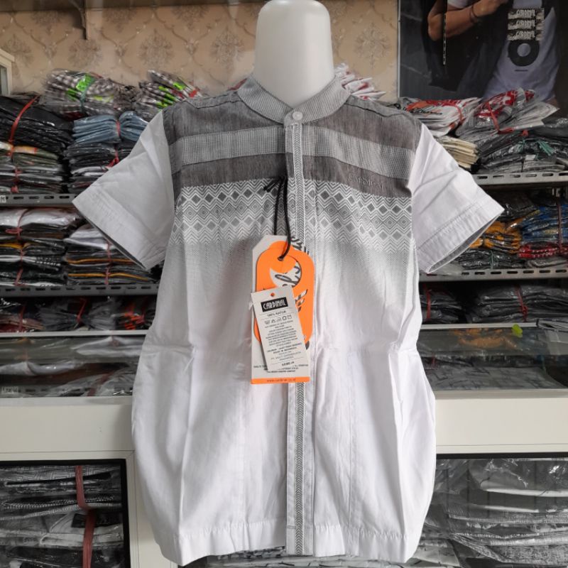 CARDINAL KIDS KEMEJA KOKO PUTIH ORIGINAL