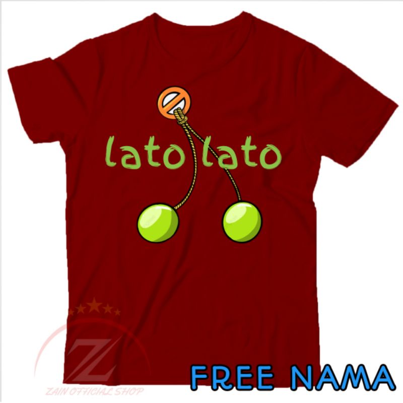 kaos anak, lato lato, kualitas distro