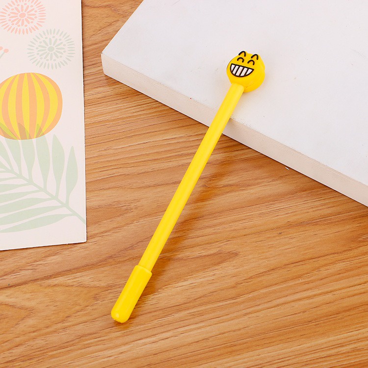 4pcs Pena Pen Pulpen Gel Set Tinta Cair Smile GM-ST0156