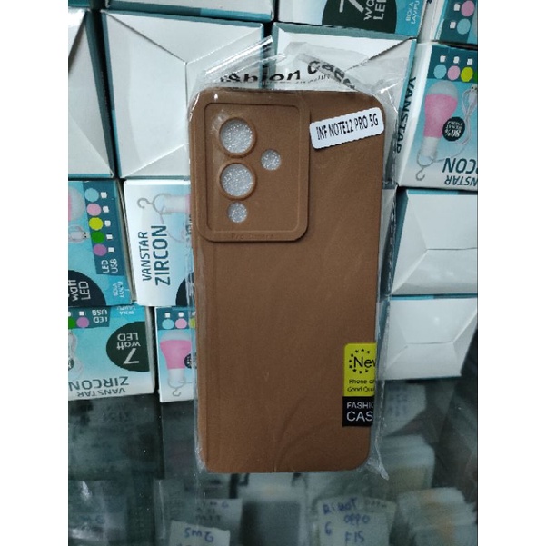 Softcase Infinix Note 12 Pro 5G Silikon Casing Case Macaron Pelindung Pro Camera